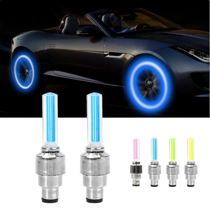 2 x Luces Led Road - LED DE 7 COLORES ⭐⭐⭐⭐⭐CARROS - MOTOS - BICICLETAS