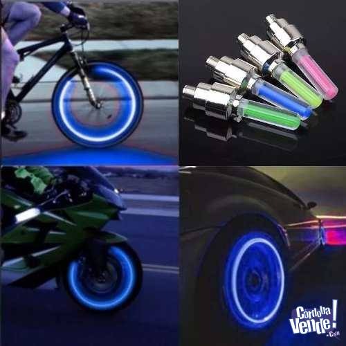 2 x Luces Led Road - LED DE 7 COLORES ⭐⭐⭐⭐⭐CARROS - MOTOS - BICICLETAS