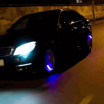 2 x Luces Led Road - LED DE 7 COLORES ⭐⭐⭐⭐⭐CARROS - MOTOS - BICICLETAS
