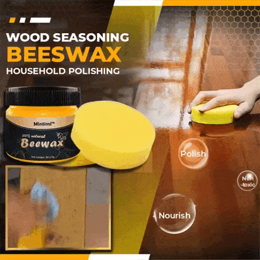 🔥🪵 ¡REVIVE, BRILLA Y PROTEGE TU MADERA Y MUEBLES EN CUERO EN SOLO MINUTOS CON BEEWAX! ✨🐝