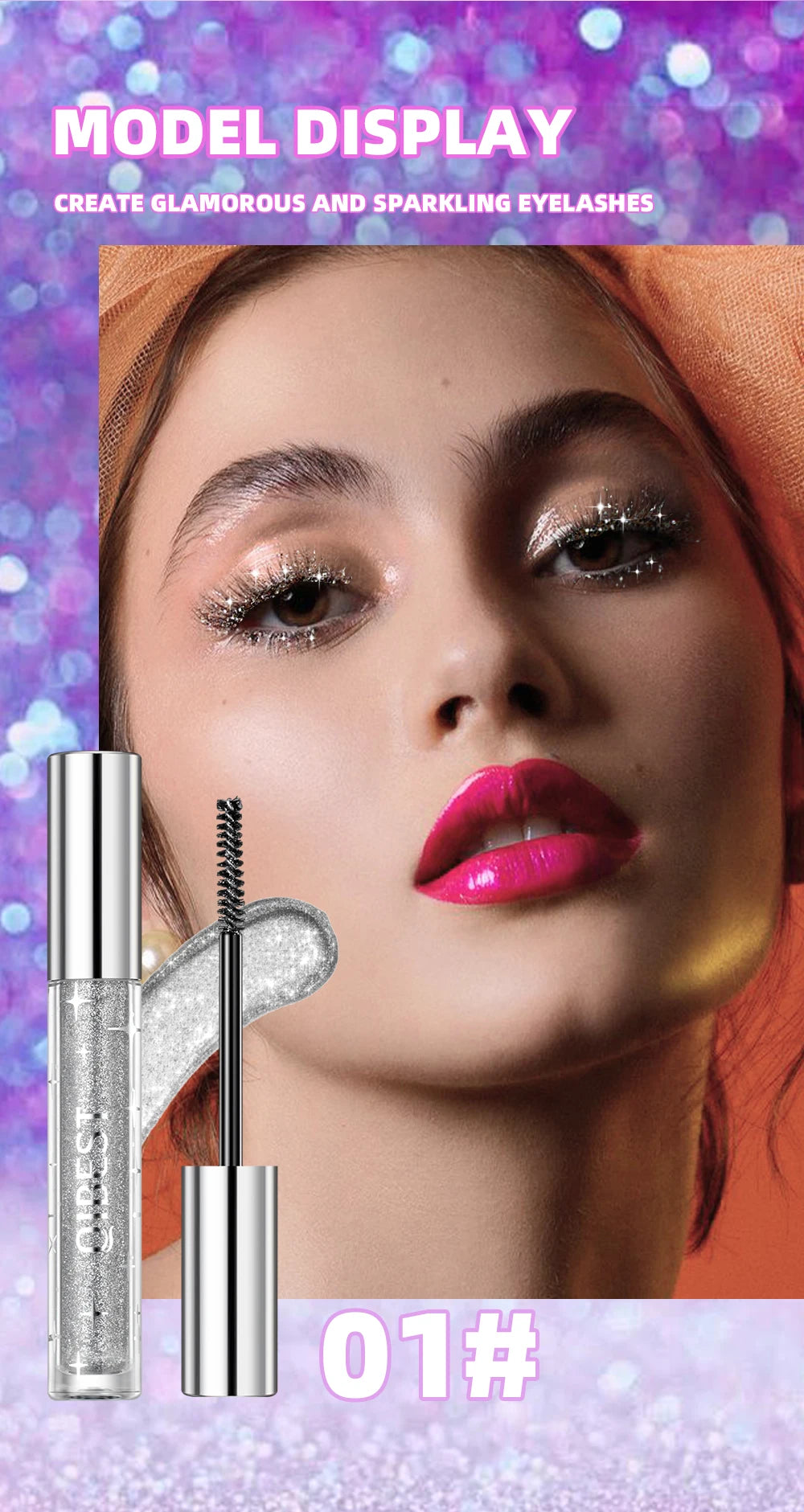 ✨Mascara Pestañas Diamantes💎Extractos Alargadoras - Envío Gratis